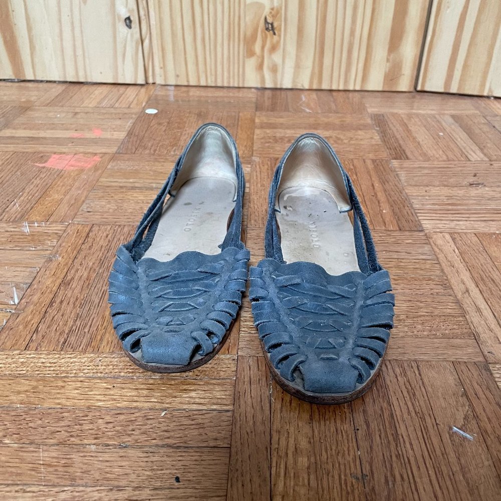 Nisolo Ecuador Hurache Indigo Sandal size 7
